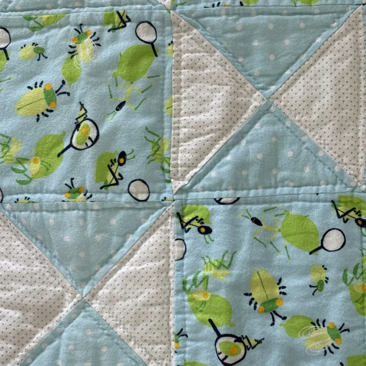 Bugs Life Baby Quilt detail b