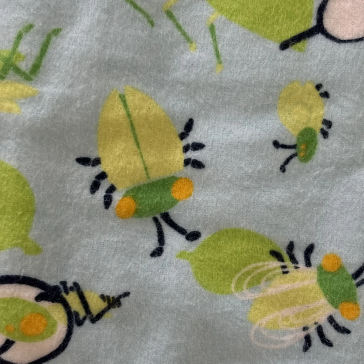Bugs Life Baby Quilt detail d