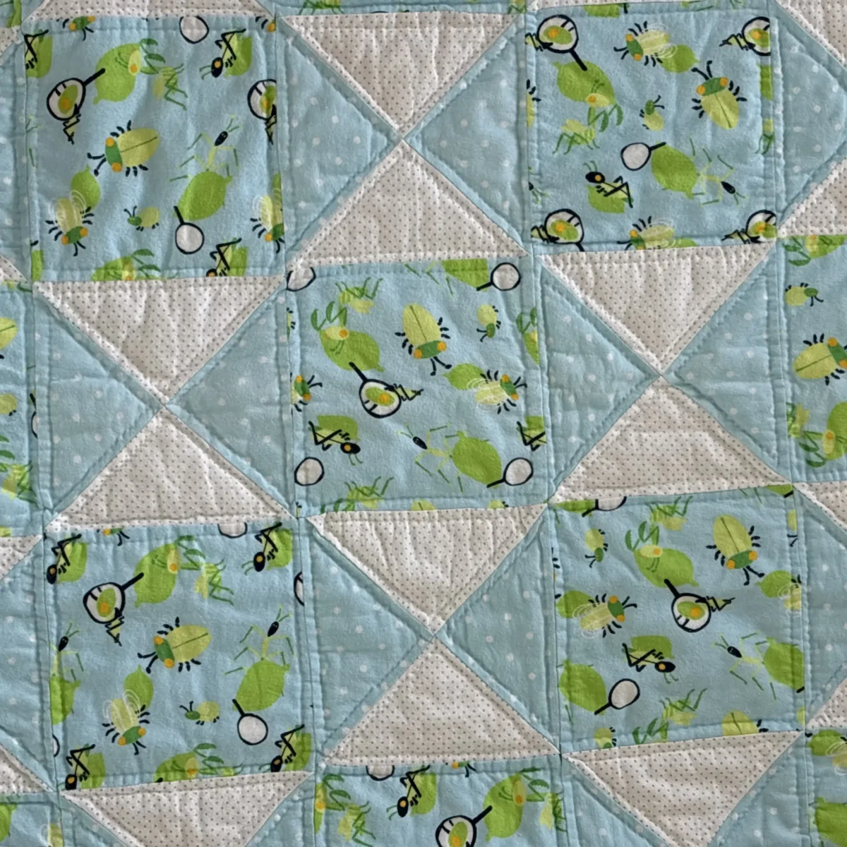 Bugs Life Baby Quilt detail e
