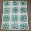 dinosaur world baby quilt full view