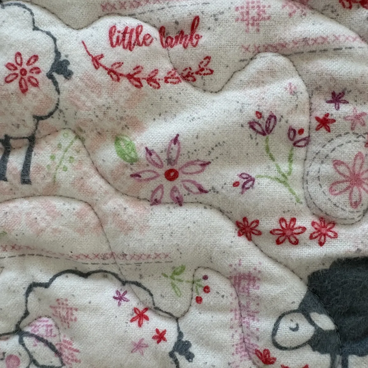 peachy little lamb detail 4