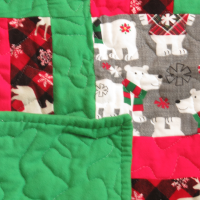 winter bears with backing