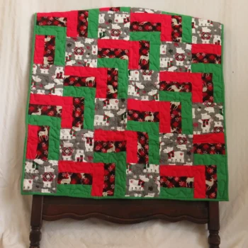 bears quilt foull view