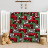 winter bears baby quilt