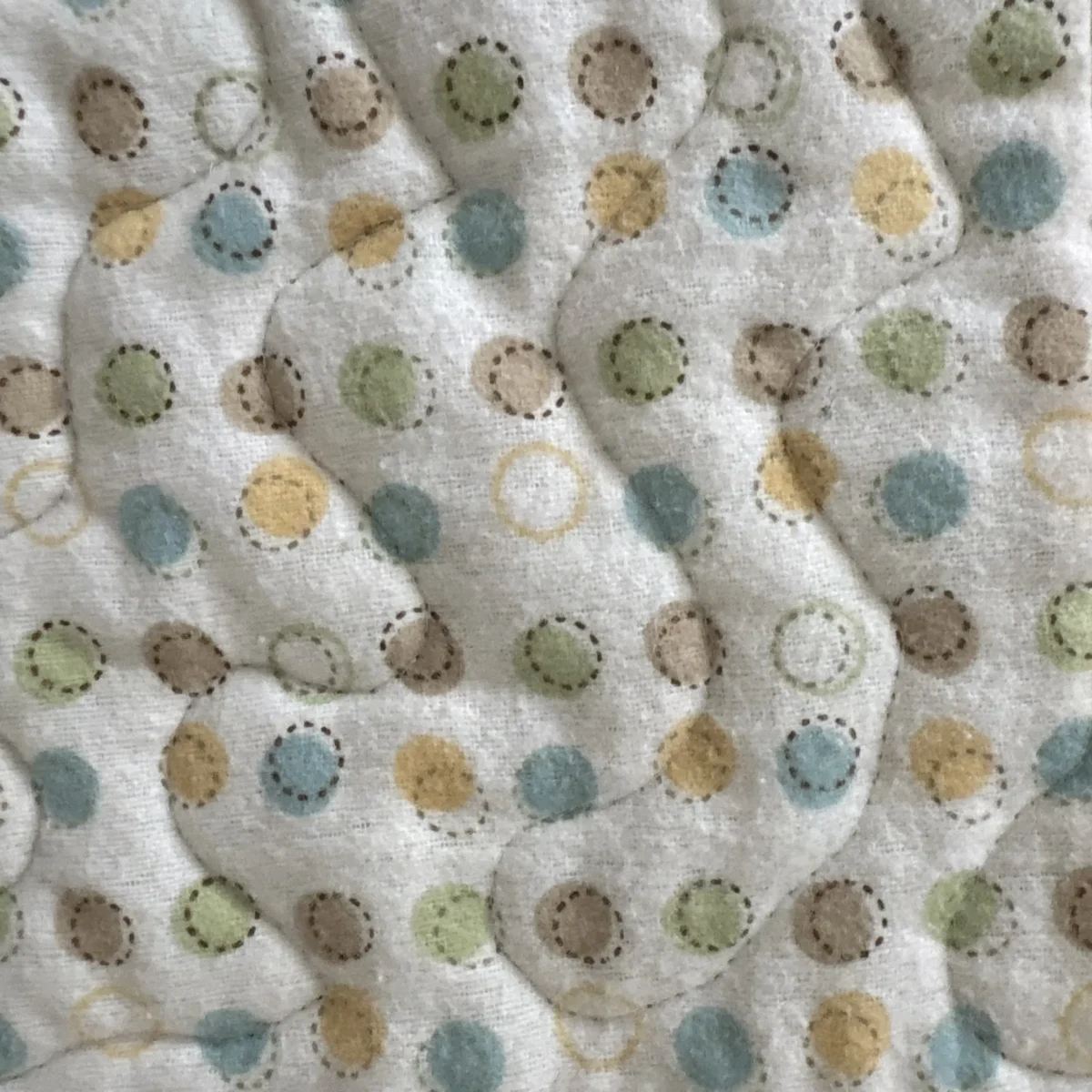 World of Dinosaurs Baby Quilt detail 4