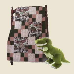 world of dinosaurs baby quilt