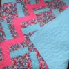 color block baby quilt backing