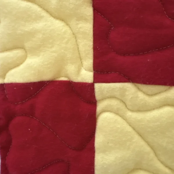 grand prix baby quilt detail 2
