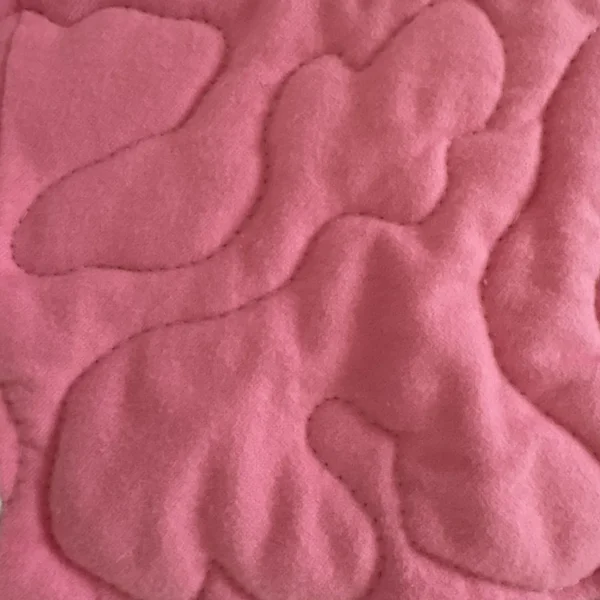 rose baby quilt detail 2