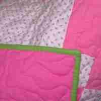 rose baby quilt backing