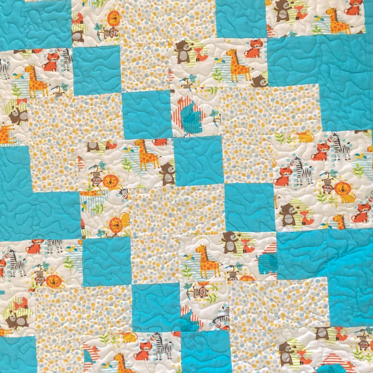 Animal Friends Quilt full view