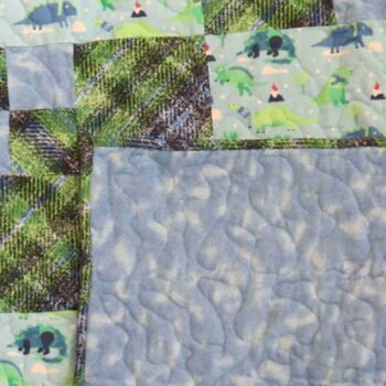 Dinosaur Dynamite Baby Quilt - Image 6