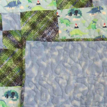 Dinosaur Dynamite Baby Quilt - Image 6