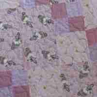 Lavender Fairies Quilt detail 5
