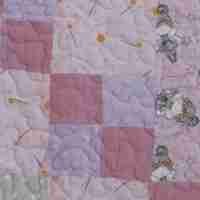 Lavender Fairies Quilt detail 3
