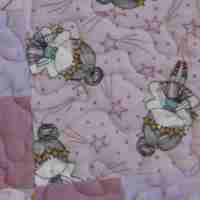 Lavender Fairies Quilt detail 2