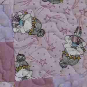 Lavender Fairies Quilt detail 2