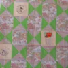 nursery rhymes quilt close up