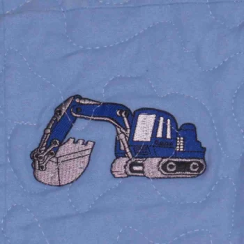 construction machine baby boy quilts