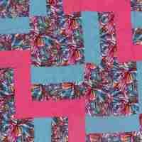 Simply Handmade with color quilt detail2