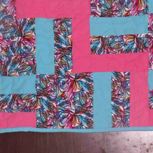 Simply Handmade with color quilt detail 1