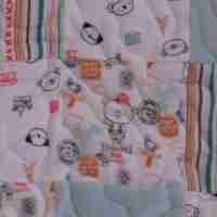 Animal Travelers Baby Quilt detail 2