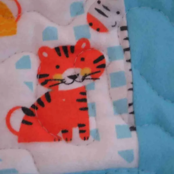 Animal Friends Baby Quilt Detail 2