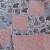 Woodland Babies Baby Quilt detail 1