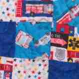 First Responders Baby Quilt detail 4