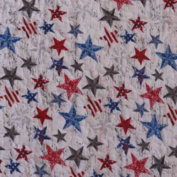Grand Old Flag baby quilt back