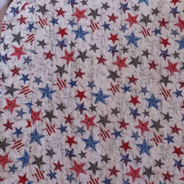 Grand Old Flag baby quilt backing