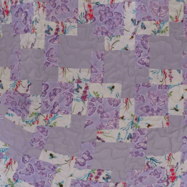 overview lilac butterflies