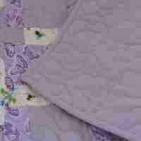 backing lilac quilt