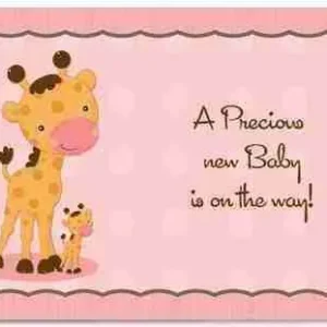 Giraffe Gift Card