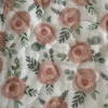 rosebud baby quilt detail 2