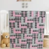 pink plaid product image