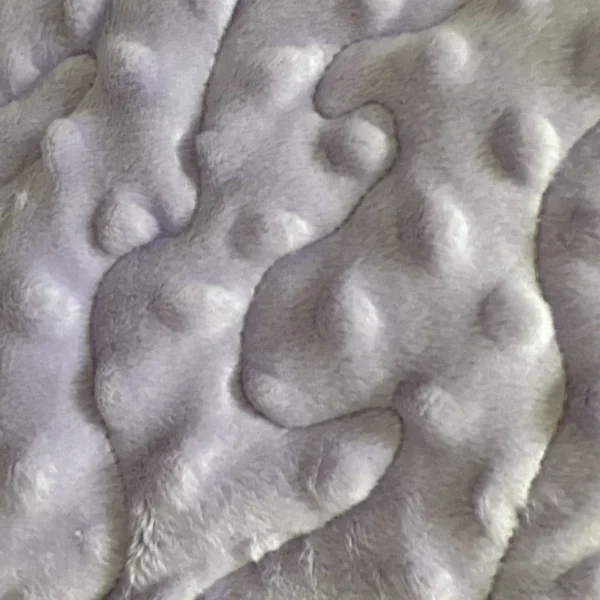 hearts and dots baby quilt detail 3