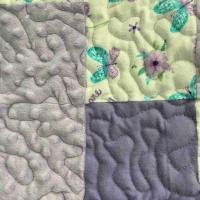 butterfly patches baby quilt