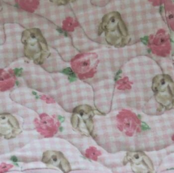bunny trails ay quilt, save on springtime crib quilts