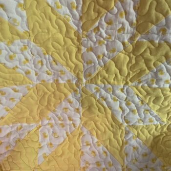 Little Yellow Duck Baby Quilt, Best Quilts for Summer, Car Seat Quilt - Image 2