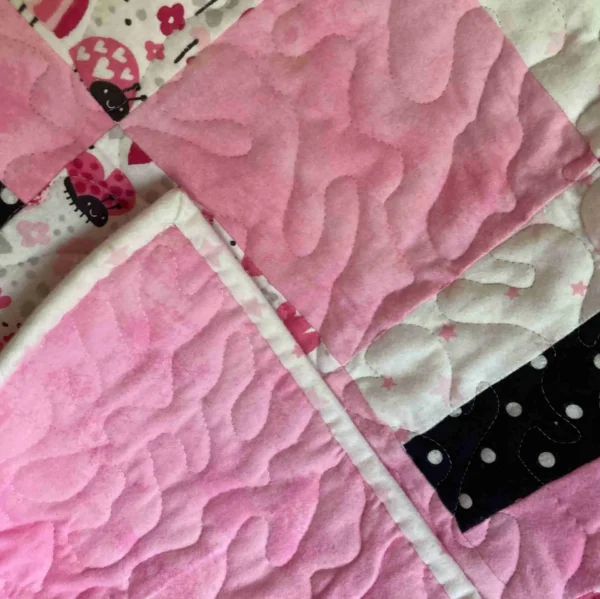 Lady Bug Quilt detail 5