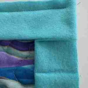 Mitered Corner binding detail 3