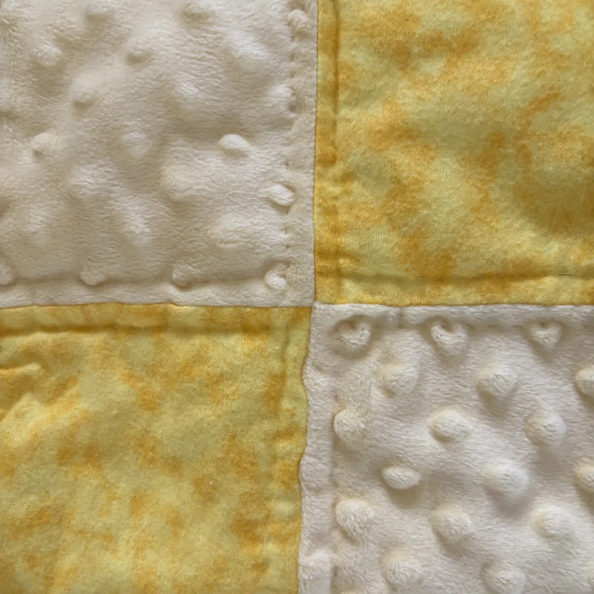 Football Fanatics Baby Quilt detail c