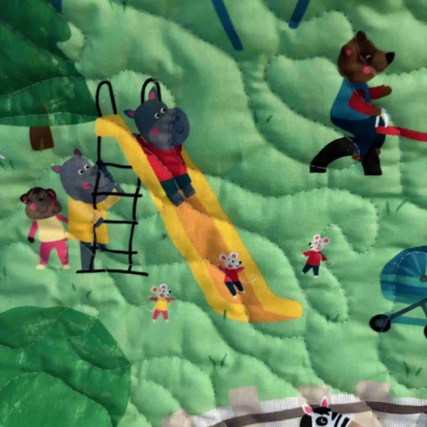 Animals At Play in the Park detail 6