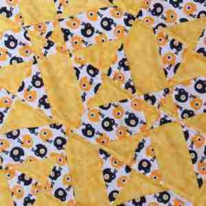 football baby quilt