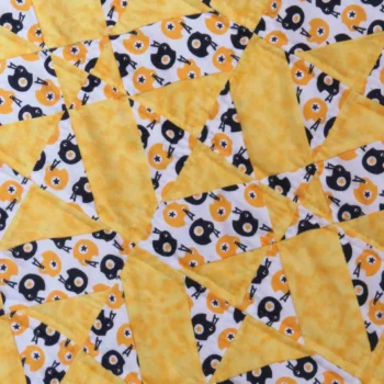 football baby quilt