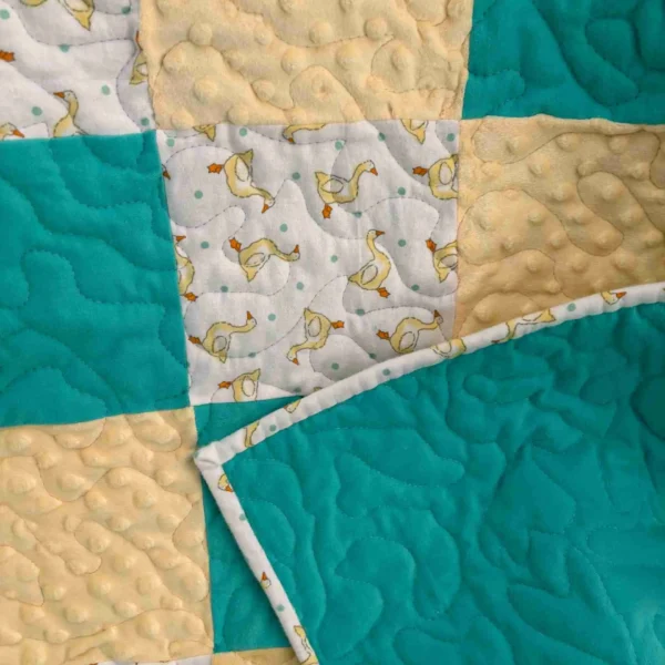 Geese Patchwork with backing