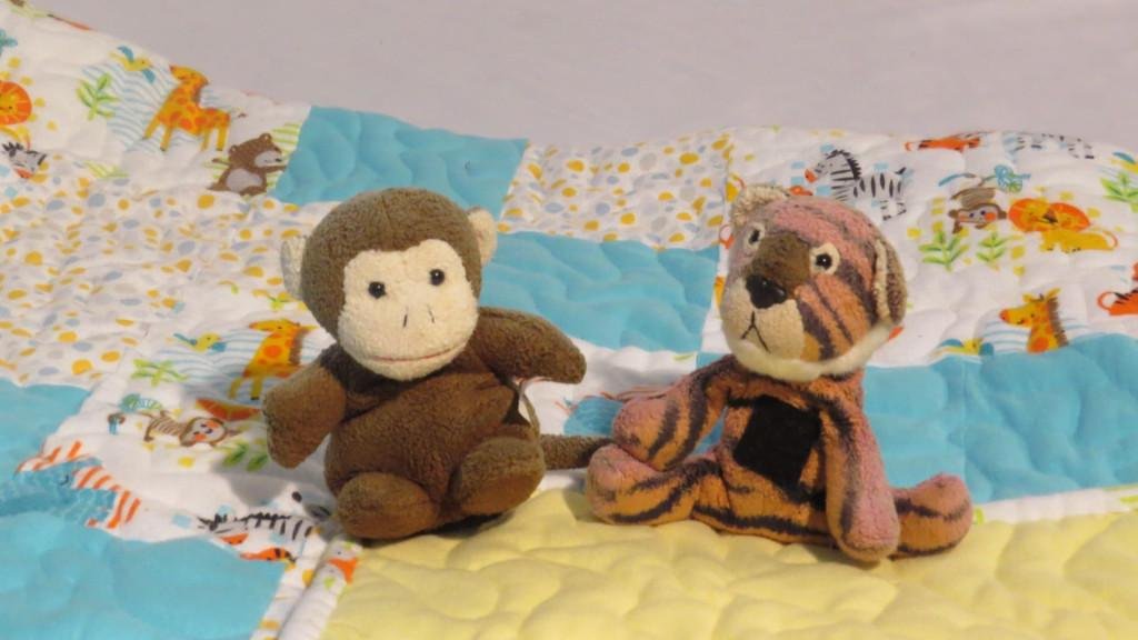 thor and monkey baby quilt, unleash your child