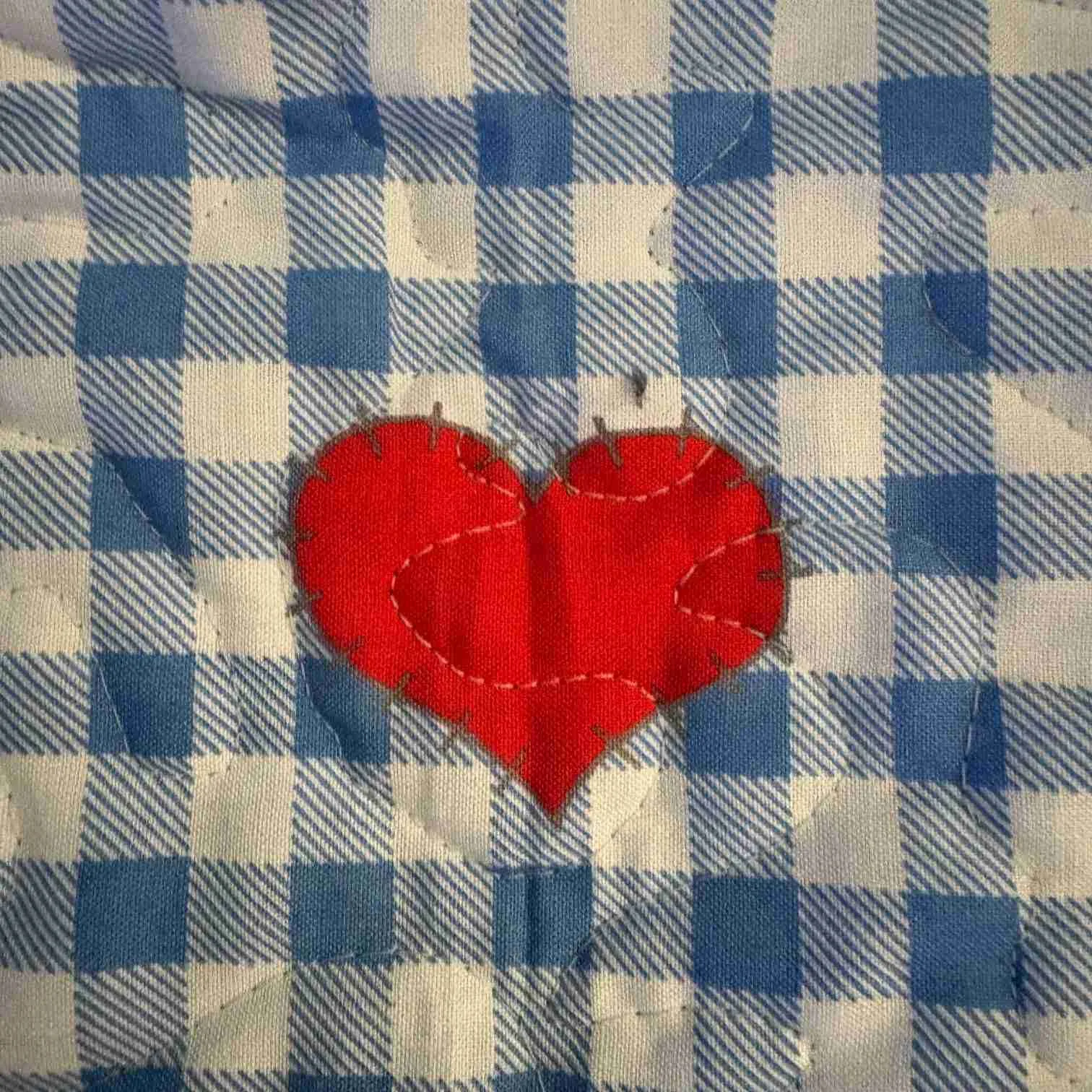 Duckling Baby Quilt detail 4