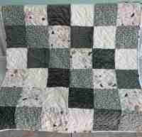 Floral Patchwork Handmade quilt